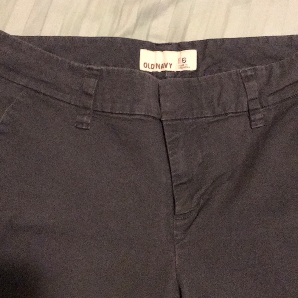 Gray Old Navy Khakis